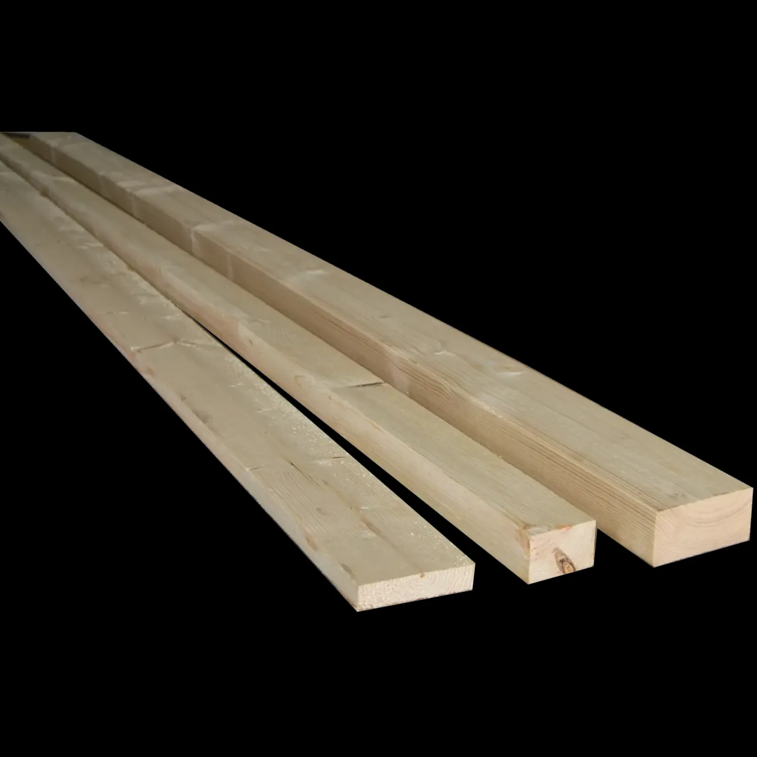 Reglar^Reglar væg i fyr/gran 47x100 mm. x 4,2 m