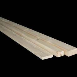 Reglar^Reglar væg i fyr/gran 47x100 mm. x 4,2 m