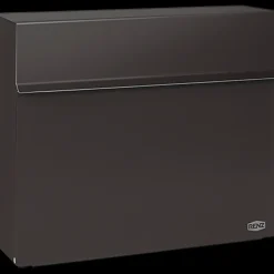 ME|FA Postkasser^Renz Postkasse Piazza S 375x330x115 mm sort mat