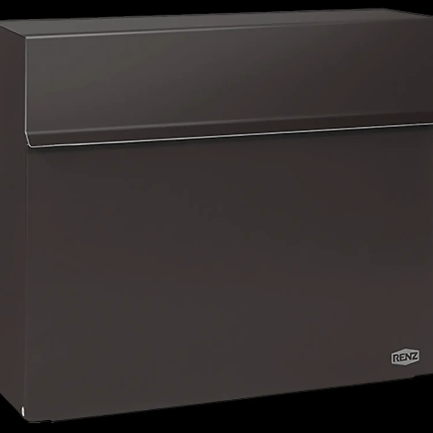 ME|FA Postkasser^Renz Postkasse Piazza S 375x330x115 mm sort mat