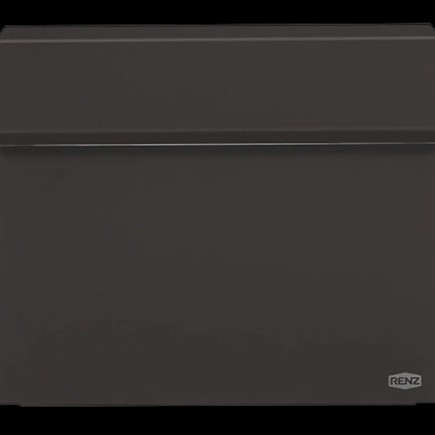 ME|FA Postkasser^Renz Postkasse Piazza S 375x330x115 mm sort mat