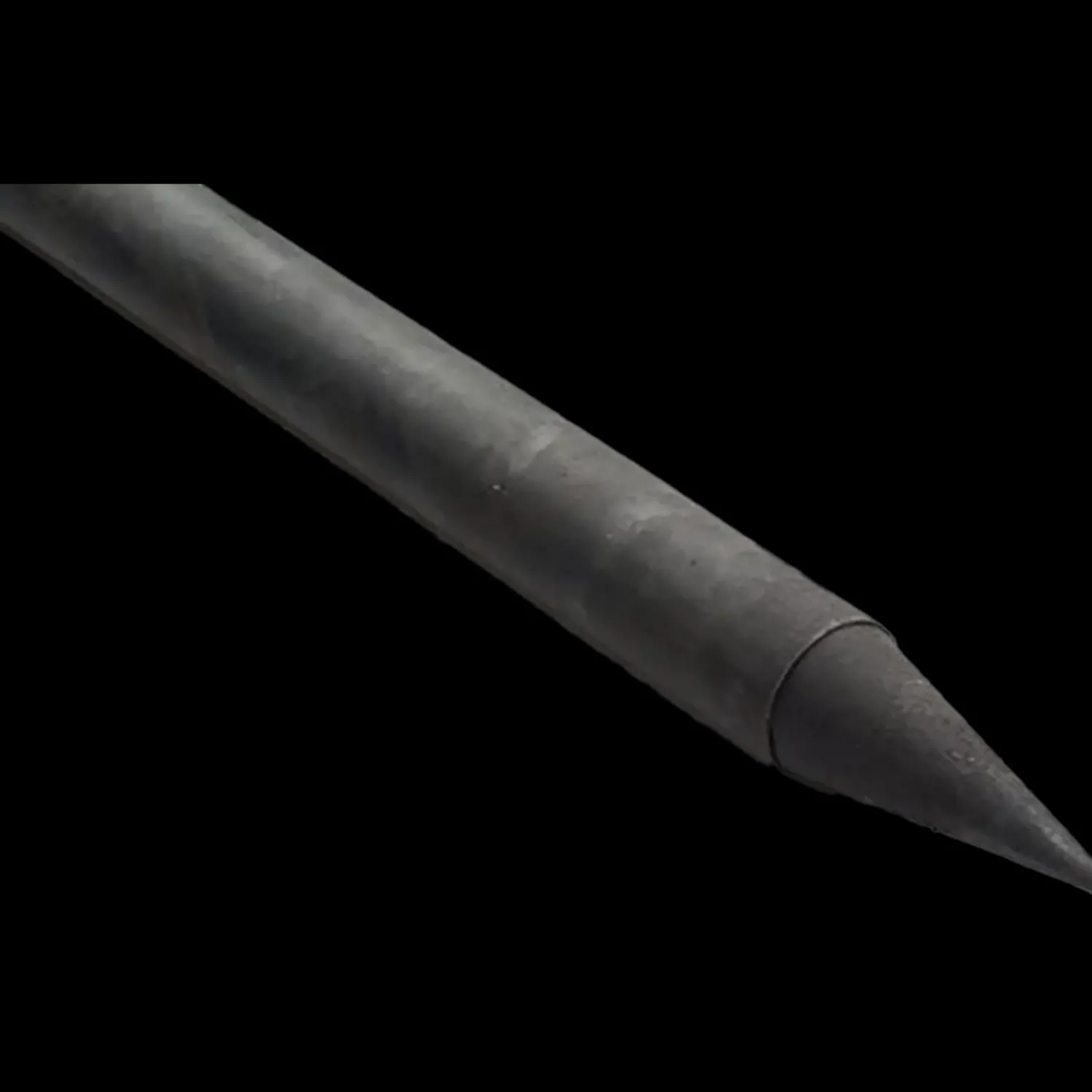 Stolper Og Hegnspæle^Re-textile spidspæl Ø7 x 245 cm - sort