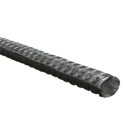 Dame Armeringsnet^Ribbet armeringsstål rustfrit 6 mm x 6 m