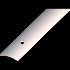 Roliba Tilbehør Til Gulve^tæppeovergang m/centrerede huller 4x30 mm 1 m rustfrit stål