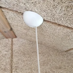 New Dyberg Larsen Rosetta loftsroset skrå/lige lofter hvid 0-45°