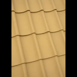 Randers Tegl Tagsten^RT 811 Højslev vingetagsten lille dansk, gul