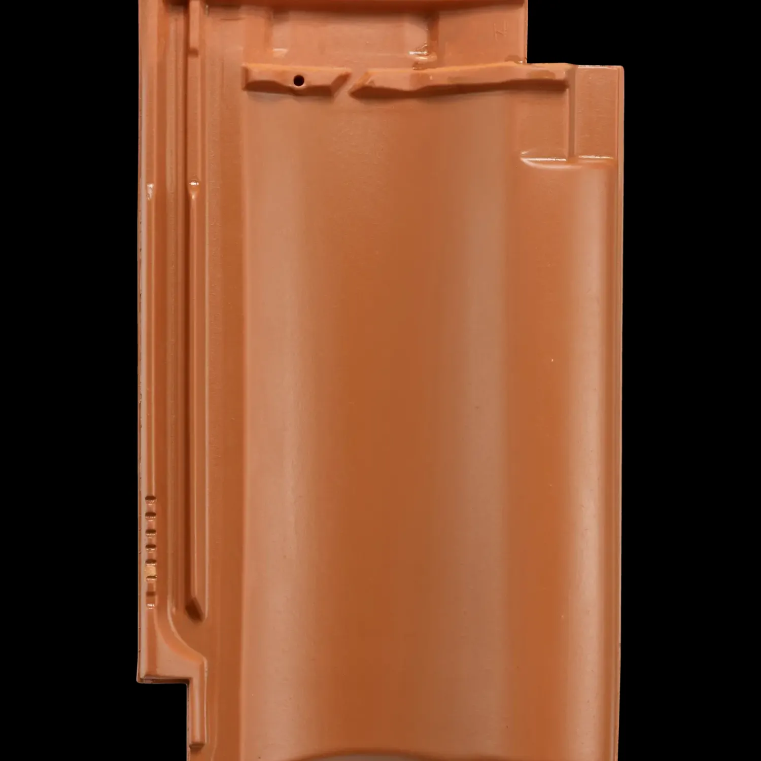 Randers Tegl Tagsten^RT841 Laumans vingefalstagsten, rød engoberet