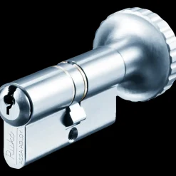 Sale Ruko RB1602 dobbelt profilcylinder m/knop +20c + 10k mm rustfrit look