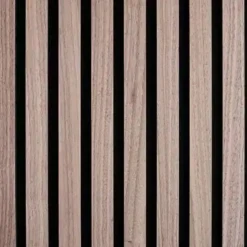 Akustikpaneler^Rungsted akustikpanel valnød, 20 x 600 x 3000 mm