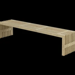 Clearance Rustik Trallebænk Design natur 138x49x45 cm