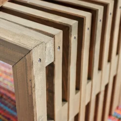 Clearance Rustik Trallebænk Design natur 138x49x45 cm