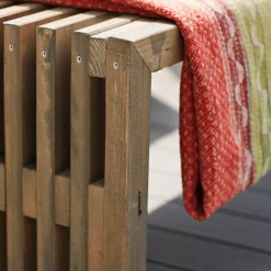 Clearance Rustik Trallebænk Design natur 138x49x45 cm