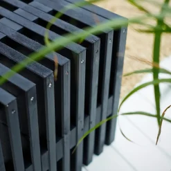 Best Rustik Trallebænk Design sort 138x49x45 cm