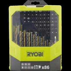 Sale Ryobi bor- og bitssæt 86 dele