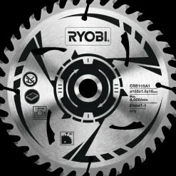 Ryobi Rundsavklinger^CSB165A1 rundsavklinge Ø 165 mm