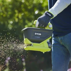Ryobi Haveredskaber^OSS1800 salt, frø og gødningsspreder 18V ONE+ solo