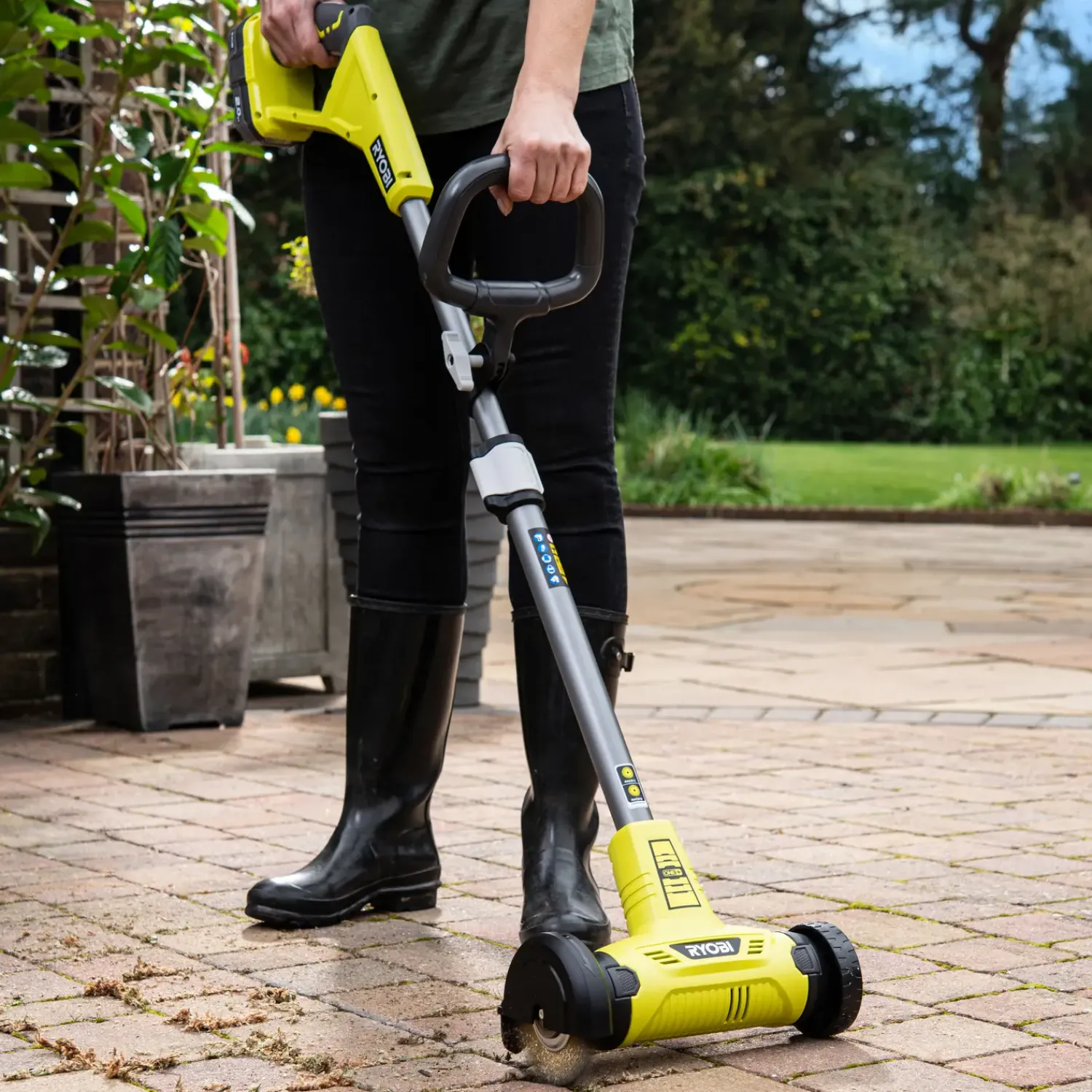 Ryobi Kantskærere Og Fugerensere^RAC818 nylonbørste til fugerenser