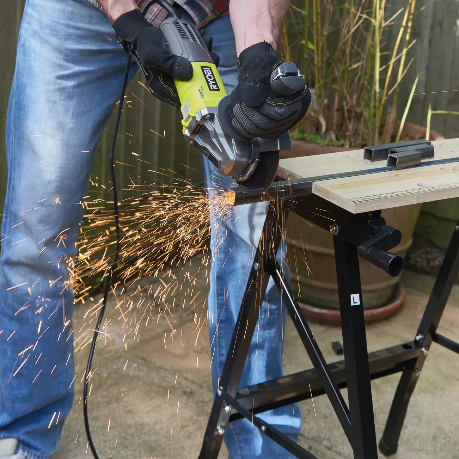 New Ryobi RAG800-125G vinkelsliber 800W Ø125 mm