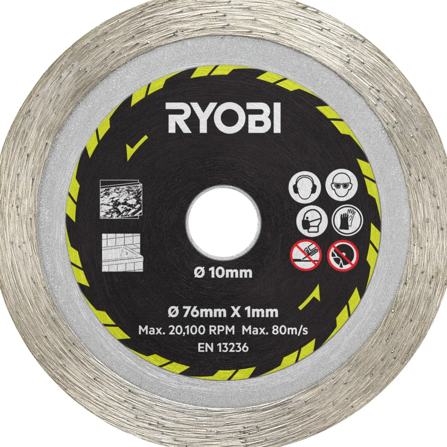 Clearance Ryobi RAKCOT03 skæreskiver til multisav Ø76 mm 3 stk.
