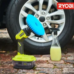 Ryobi Bilpleje^RAKCRUBM rengøringsbørste mediumhård