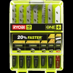 Ryobi Stiksavs-Klinger^RAK10JSBWM stiksavklinger træ, metal og rør 10 pak