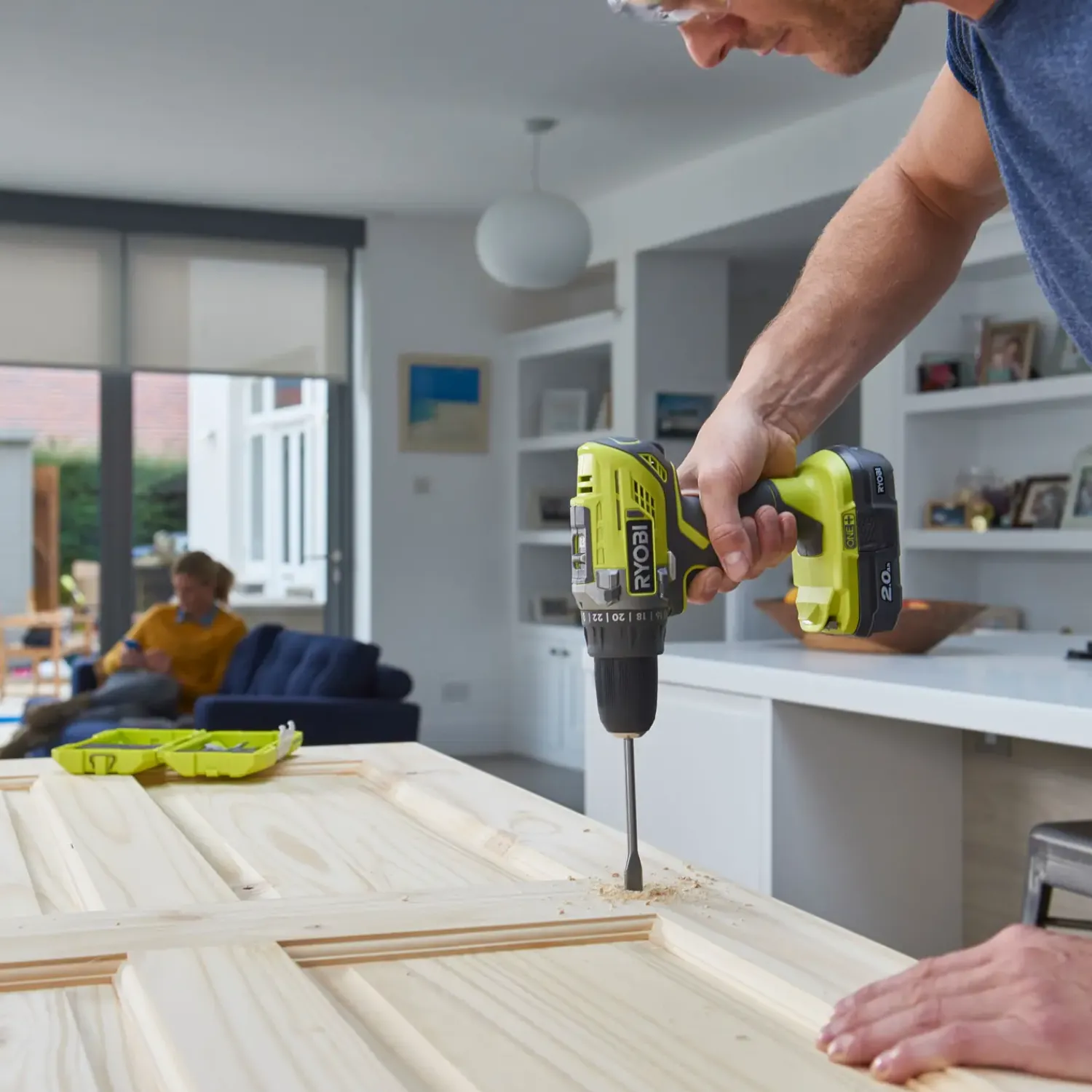 Ryobi Prepperudstyr^R18ALP-0 akku LED arbejdslampe 18V ONE+solo