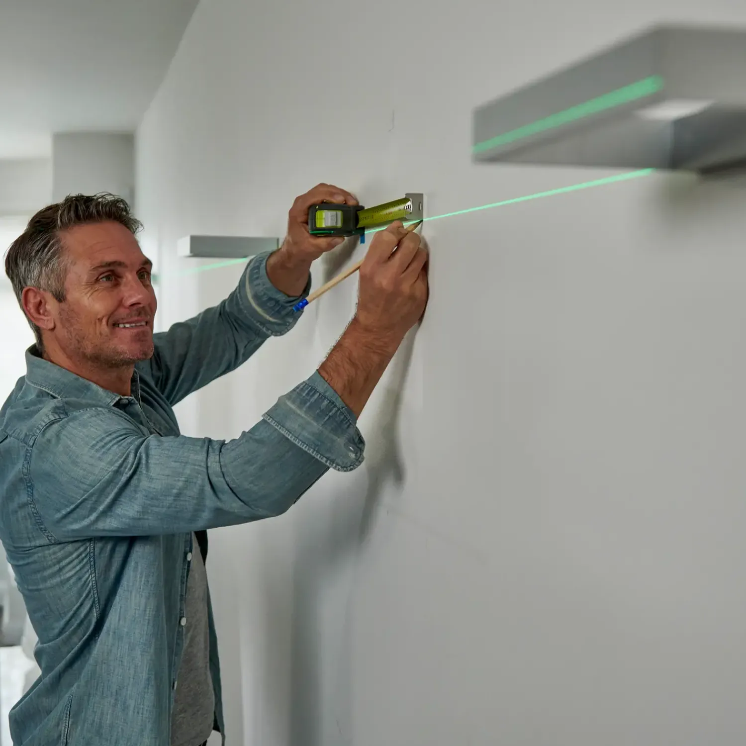 Online Ryobi RB360GLL grøn 360° linjelaser