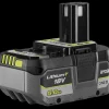 Clearance Ryobi RB1850X batteri 5.0 Ah lithium+ compact batteri 18V ONE+