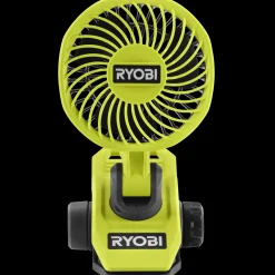 Ryobi Bord- Og Gulvventilatorer^RCF4-0 klemmeventilator 4V USB lithium solo