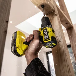 Discount Ryobi RDD18C-220S bore-/skruemaskine inkl. 2 x 2,0 Ah 18V ONE+