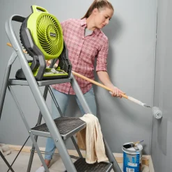 Ryobi Bord- Og Gulvventilatorer^RF18-0 Whisper ventilator 18V ONE+