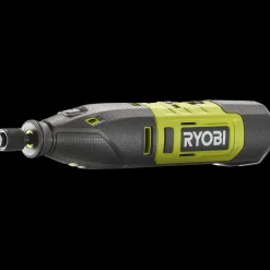 Outlet Ryobi RRT12-120BA3 multiværktøj 12V m/3 forsatser og 35 tilbehørsdele