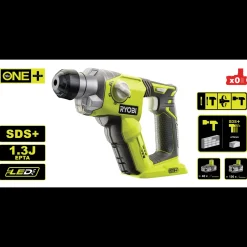 Ryobi Borehamre^R18SDS-0 SDS akku borehammer 18V ONE+ solo