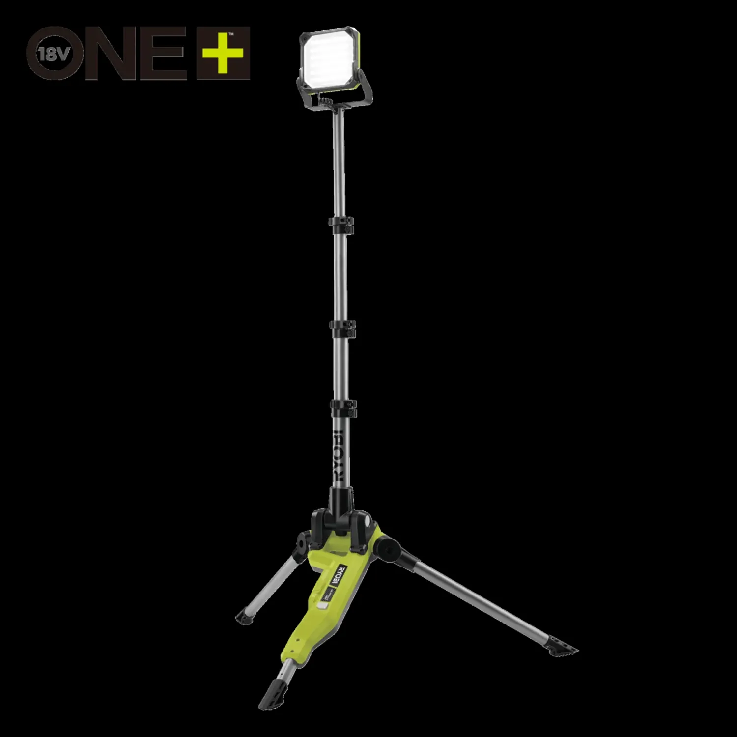 Ryobi Arbejdslamper^R18TL arbejdslampe 18V ONE+ solo med stativ