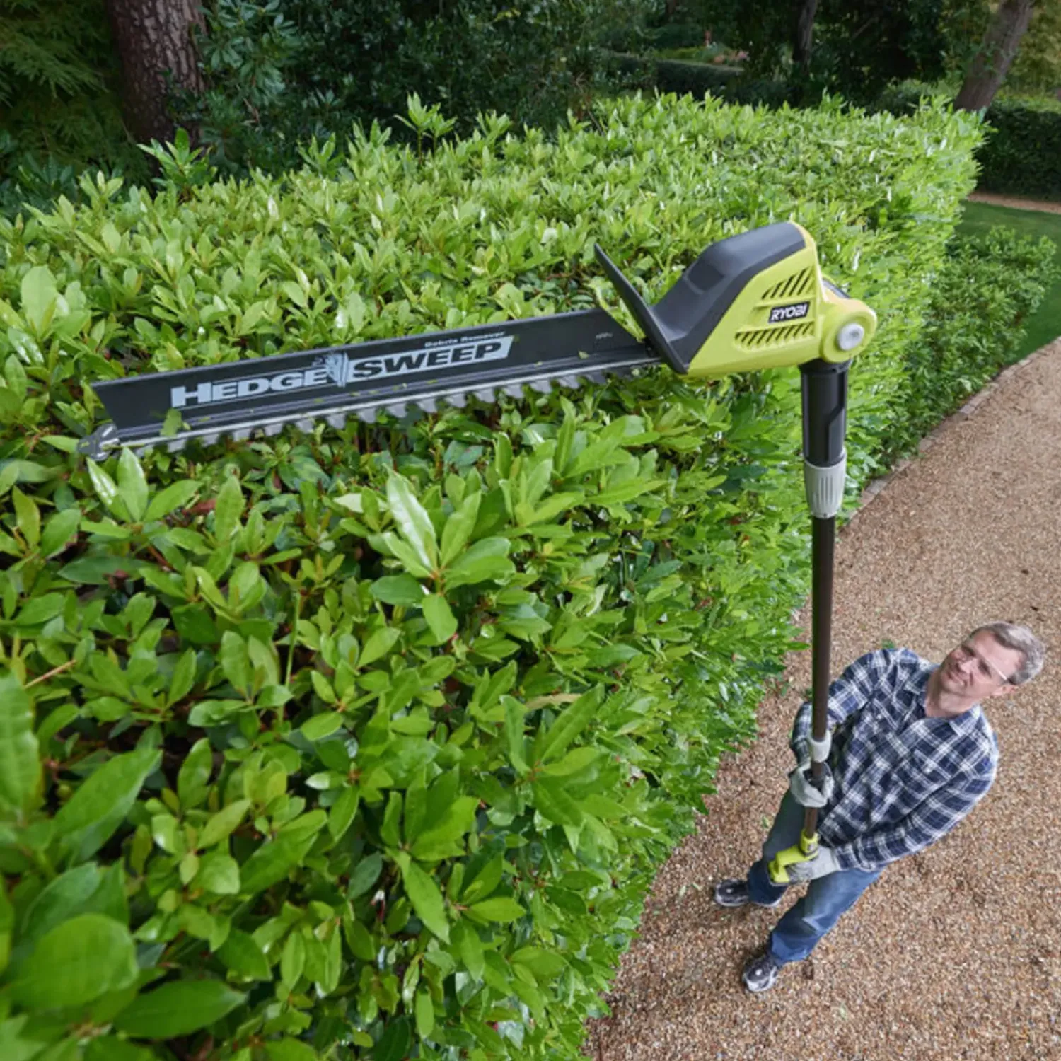 Ryobi Hækkeklippere^RY18HT55A-140 hækkeklipper 1x4.0 Ah batteri og lader 18V ONE+