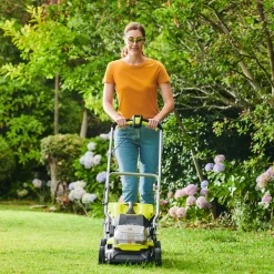 Clearance Ryobi RY18LMX37A-0 plæneklipper 18V ONE+ solo