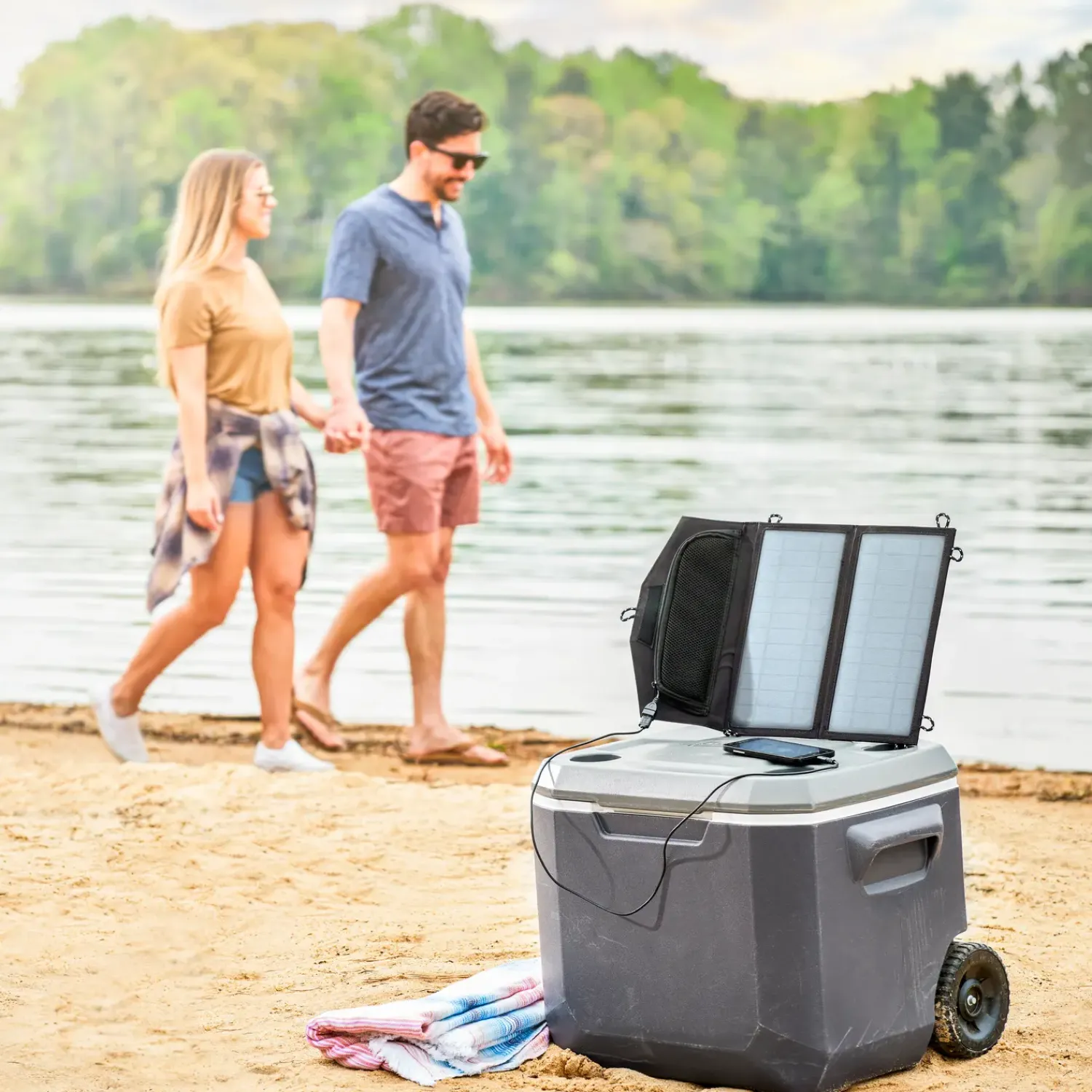 Ryobi Powerbanks|Prepperudstyr^RYSP14A 14W solpanel