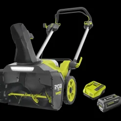 Ryobi Fejemaskiner Og Sneslynger^RY36STX53A-150 53 cm sneslynge 1x5.0 Ah 36V MAX POWER batteri/lader