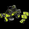 Sale Ryobi RY72ZTRX107-210 72V 107 cm zero turn plæneklipper 2x10 Ah batt.