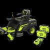 Hot Ryobi RY72ZTRX76-210 72V 76 cm zero turn plæneklipper 2x10 Ah batt.