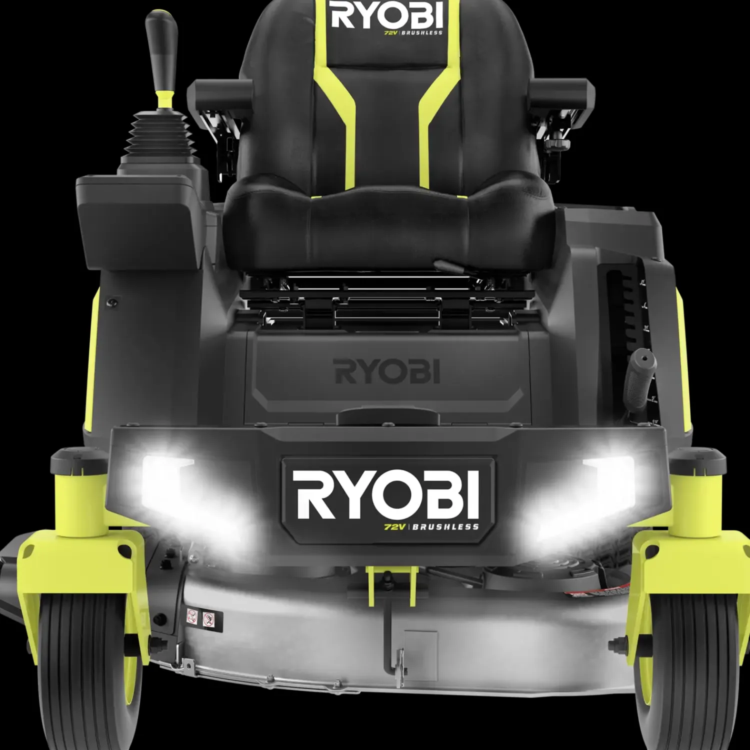 Hot Ryobi RY72ZTRX76-210 72V 76 cm zero turn plæneklipper 2x10 Ah batt.
