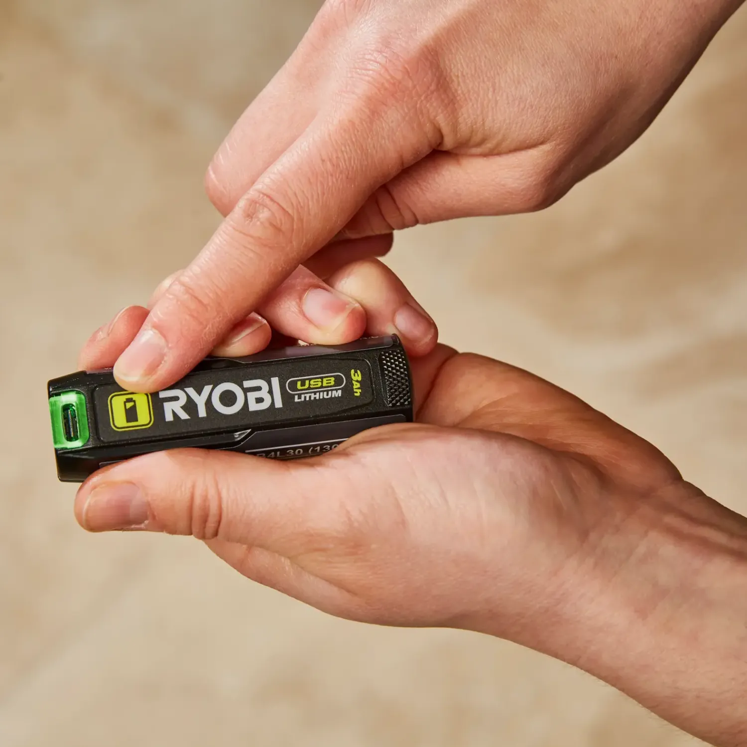 Ryobi Batterier Og Opladere^4V 3,0 Ah USB lithium batteri
