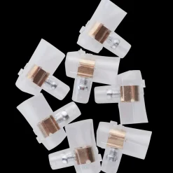 E-Line Tilbehør Til Elartikler^Samlemuffe transparent 6 stk.