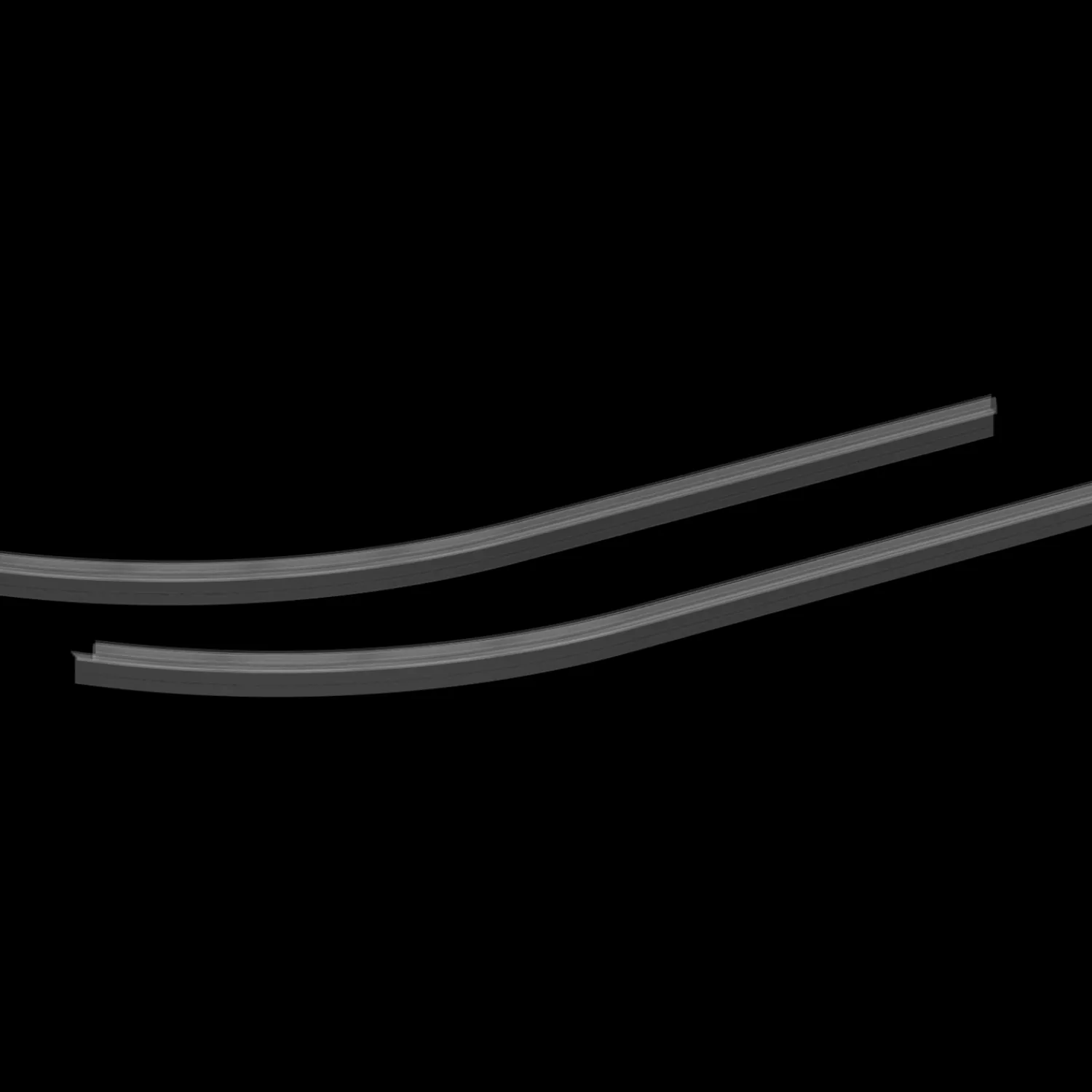 Outlet Scanbad drypliste ekstra høj til halvrunde døre 2stk