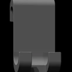 Scanbad Tilbehør Til Brusedøre Og Brusevægge^krog i silikone mørke grå