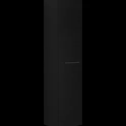 Scanbad Højskabe^Multo+ højskab med 1 låge, 175x40x35 cm sort struktur venstrehængt