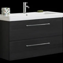 Scanbad Vaskeskabe^Multo+ vaskeskab m/ Lotto XL vask 105 cm sort