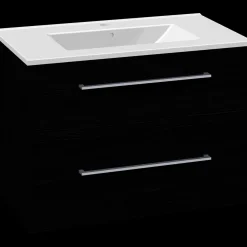 Hot Scanbad Multo+ vaskeskab m/Amber vask 80 cm sort