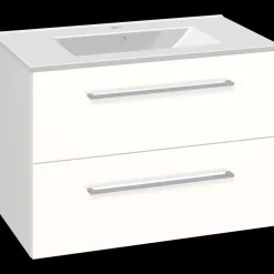 Sale Scanbad Multo+ vaskeskab m/Amber vask 80 cm hvid højglans