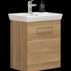 Vaskeskabe^Scanbad Multo vaskeskab m/Lotto vask 55x64,6x38,2 cm varm eg